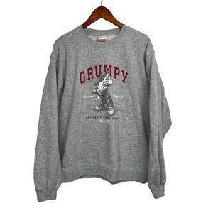 VINTAGE THE DISNEY STORE GRUMPY SWEATSHIRT SIZE L